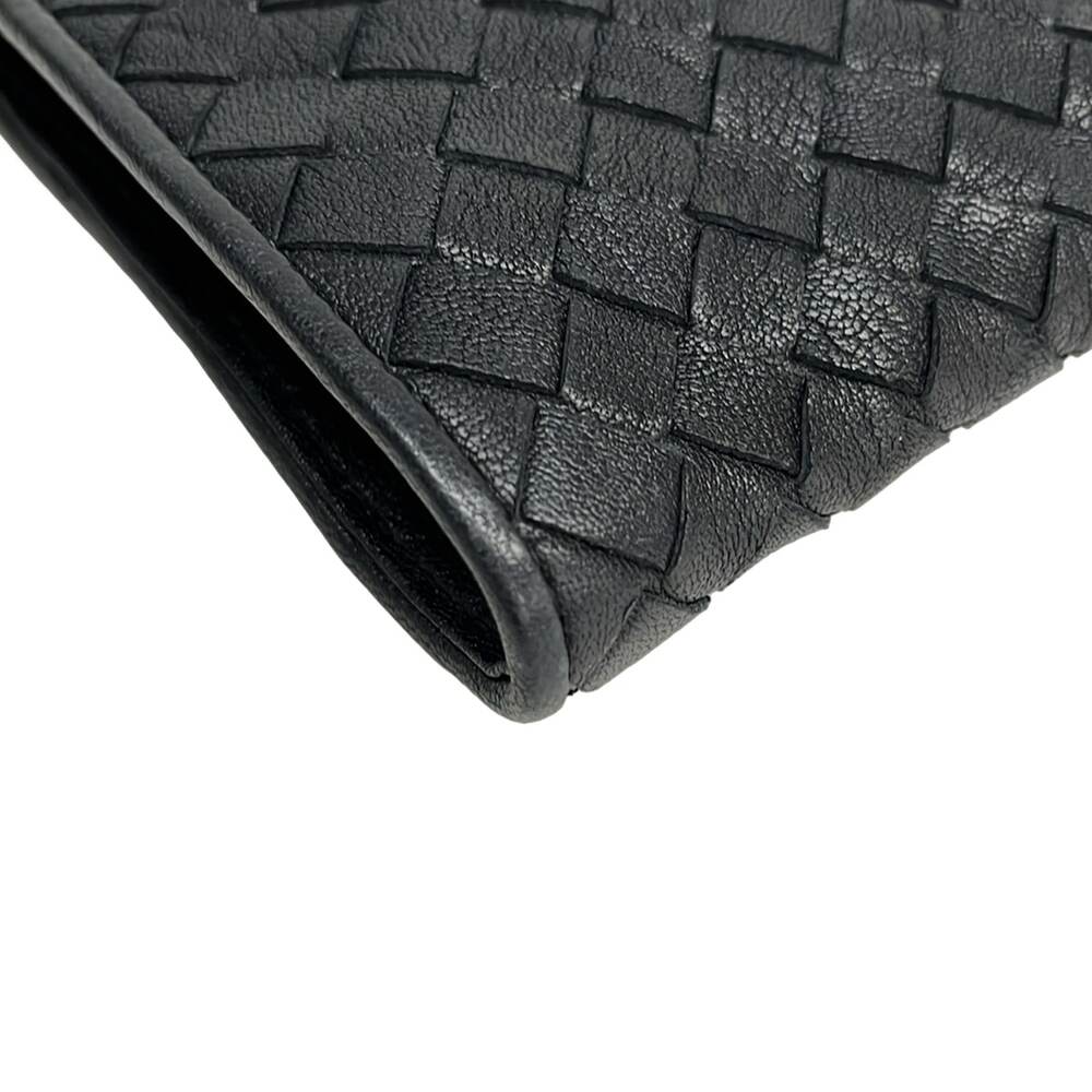Bottega Veneta Intrecciato Mens Clutch Bag Black Khaki Navy - Picture 6 of 8
